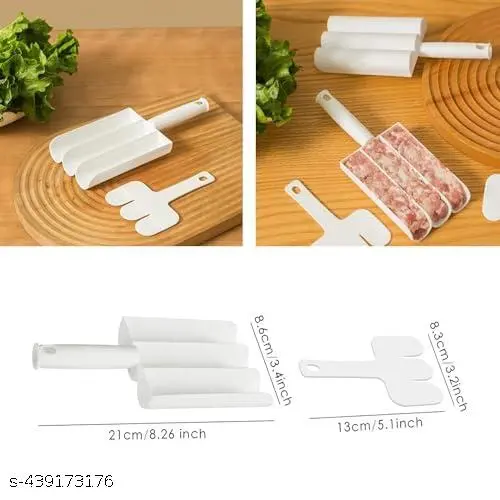 Pakoda Maker  Maker Cutting Scoop |Rice-Meat Dumplings Meatball Maker, |Cake Balls, Cabbage, Bhajiya, Potato, Manchuriyan Ball Maker |Non-Stick Meat Baller Spoon |Fried Food Equipment 1 Pcs - Alternate View