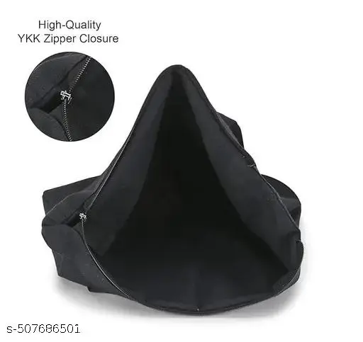 Canvas Women's Tote Bag with Secure Zipper Closure_tote bags_women tote bag_tote bag for women_printed tote bag_tote bag for girls_girls tote bag_tote_bag_hand bag_hand bag for girl_girls hand bag_sling bag_stylish tote bag - Alternate View